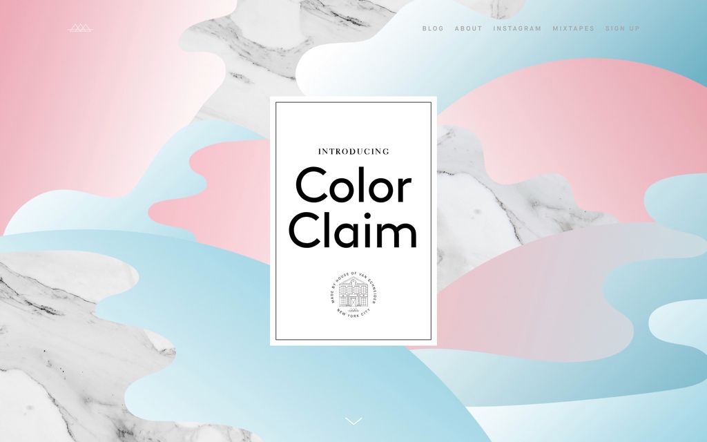 Color Claim by Tobias van Schneider